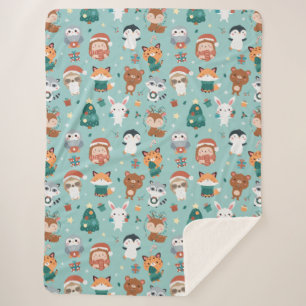 Schöne Tiere Sherpa Blanket Sherpadecke
