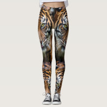 Schöne Tiger-Leggings