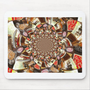 Schöne Torten und Desserts Mousepad