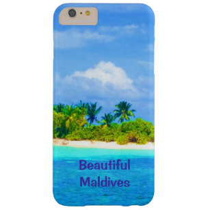 Schöne Tropeninsel auf den Malediven Barely There iPhone 6 Plus Hülle