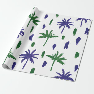 Schöne tropische Palmen Geschenkpapier