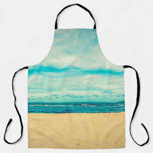 Schöne tropische Strand- und Meereslandschaft Schürze