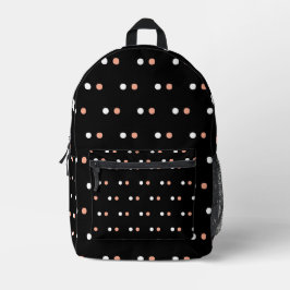 Schöne Tüpfel-Rucksack für Frauen Bedruckter Rucksack
