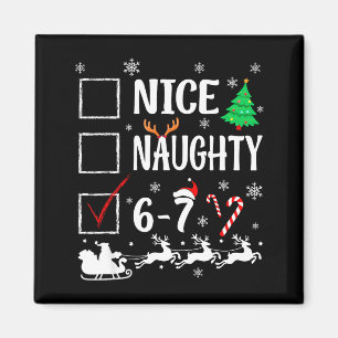 Schöne Unartige 67 Lustige Weihnachten Brainrot Se Magnet