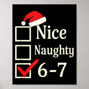 Schöne Unartige 67 Weihnachten Gehirn Fäule  Poster