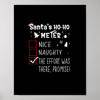 Schöne Unartige Der War Da Versprechen Weihnachten Poster