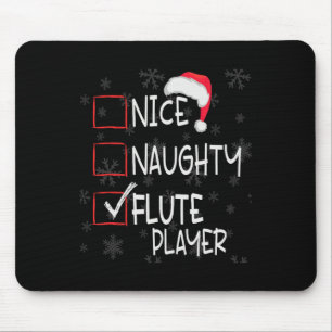 Schöne Unartige Flötenspieler Liste Weihnachten Sa Mousepad