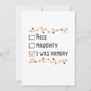 Schöne Unartige Ich War Hungrig Liste Weihnachten 