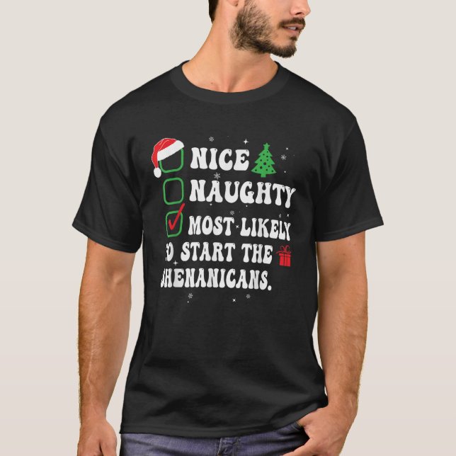 Schöne Unartige Wahrscheinlichste, um den Schabern T-Shirt (Vorderseite)
