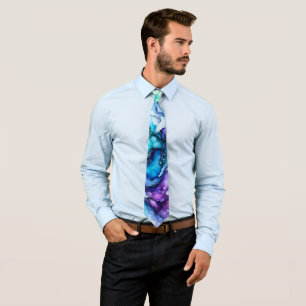 Schöne und Abstrakte Pasta Art Neck Tie Krawatte
