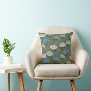 Schöne und elegante Magnolia Blume Kissen