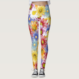 schöne und farbenfrohe Leggings