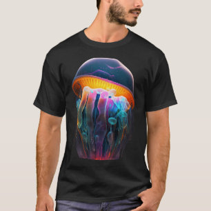 Schöne und farbenfrohe Quallen T-Shirt