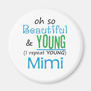 Schöne und junge Mimi Magnet