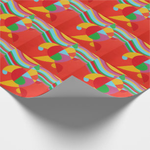 Schöne und lebendige Farben! Geschenkpapier