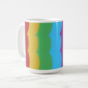 Schöne und lebendige Farben! Kaffeetasse