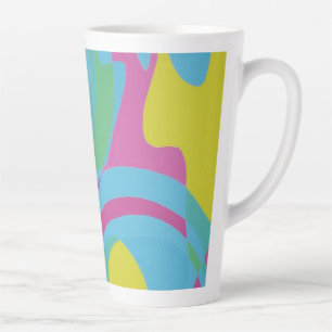 Schöne und lebendige Farben! Latte-Mug Milchtasse