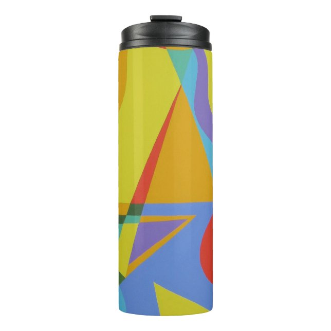 Schöne und lebendige Farben! Thermobecher Thermosbecher (Vorderseite)