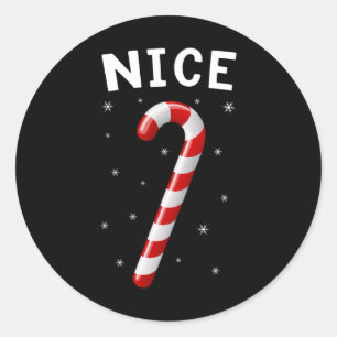 Schöne und nette Paare Weihnachten 1 Runder Aufkleber