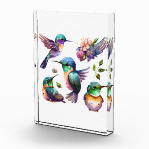 Schöne und Niedliche Vögel für Vogelliebhaber Fotoblock