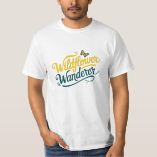 Schöne und Whimsical Blume Lover Graphics T-Shirt