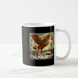 Schöne Ungarn Turul Vogel Suche für Jungen und Mäd Kaffeetasse