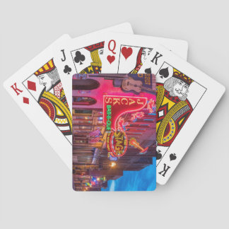 Schöne Unterstadt Nashville Tennessee Spielkarten