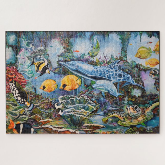 Schöne Unterwasser-Ozean Fish Sea Schildkröten Sze (Horizontal)