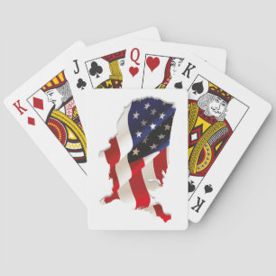 Schöne USA Flag Kartenprüfer Kartenspiel Karten sp Spielkarten