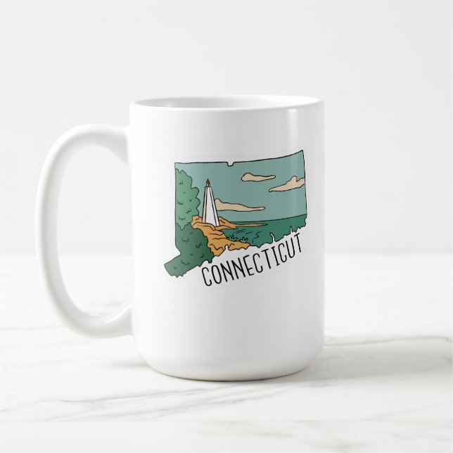 SCHÖNE USA STAATEN LANDSCAPE POSTCARD SET KAFFEETASSE (Links)