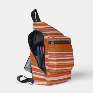 Schöne, variantenreiche, moderne, horizontale Lini Crossbody Bag