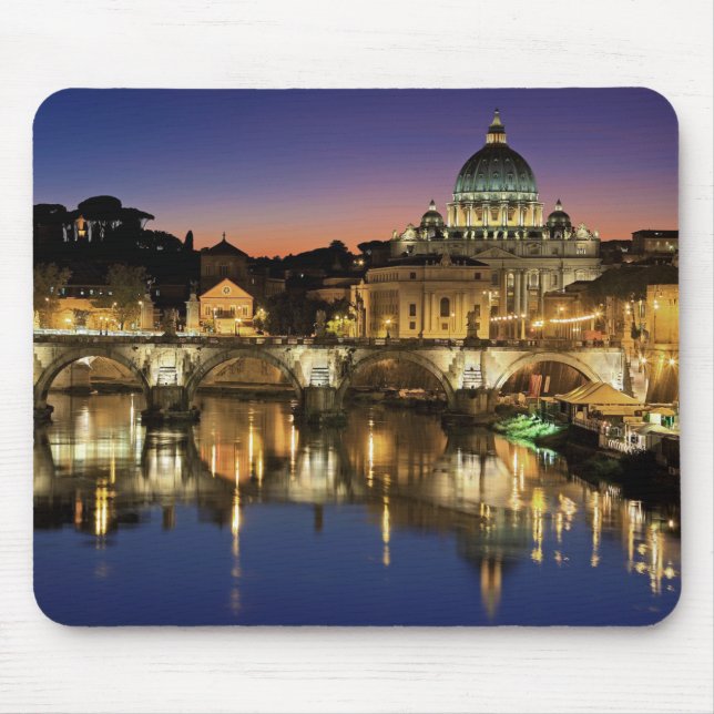 Schöne Vatikanstadt Rom Italien Mousepad (Vorne)