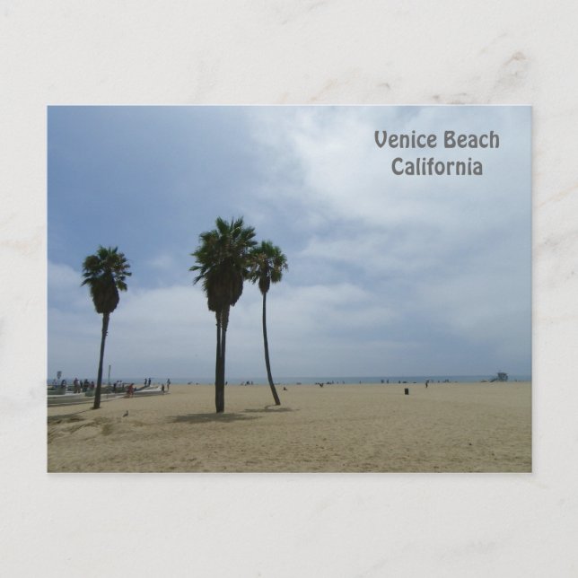 Schöne venice Beach Postcard! Postkarte (Vorderseite)