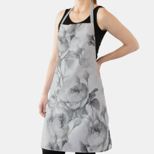 Schöne Vintage-Blumen Schürze