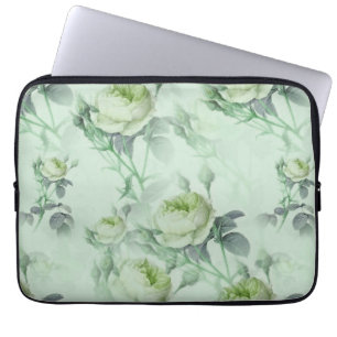Schöne Vintage Blüte Laptopschutzhülle