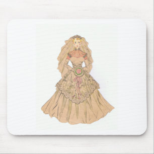 Schöne Vintage Brücke Mousepad