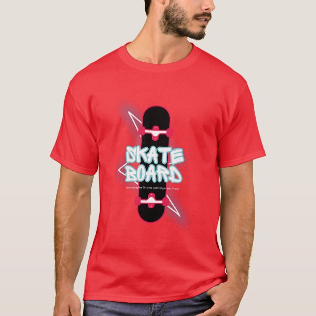 Schöne Vintage-Design T-Shirt (Vorderseite)