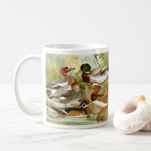Schöne Vintage Enten Kaffeetasse