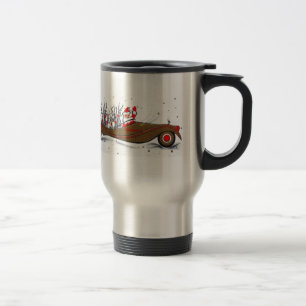Schöne Vintage Mitte des Jahrhunderts Sankt u. Ren Reisebecher