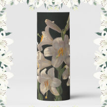 Schöne Vintage Ostern Lilies Candle