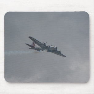Schöne Vintage Warplane-Maus-Pad Mousepad