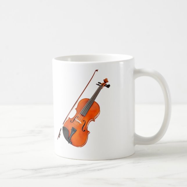 Schöne Viola-Musikinstrument Kaffeetasse (Rechts)