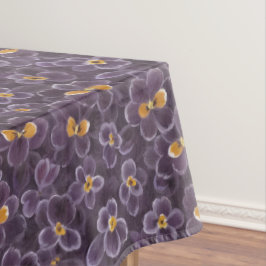 Schöne Violetten Tischdecke