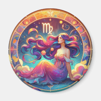 Schöne Virgo Frau | Horoskop Magnet
