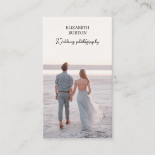 Schöne Visitenkarte für Hochzeitsfotografen