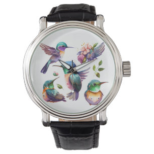 Schöne Vögel für Vogelliebhaber Armbanduhr
