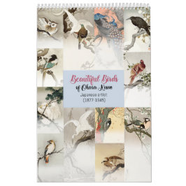 Schöne Vögel von Ohara Koson, japanischer Künstler Kalender