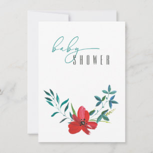 Schöne Vorlage für eine Babydusche