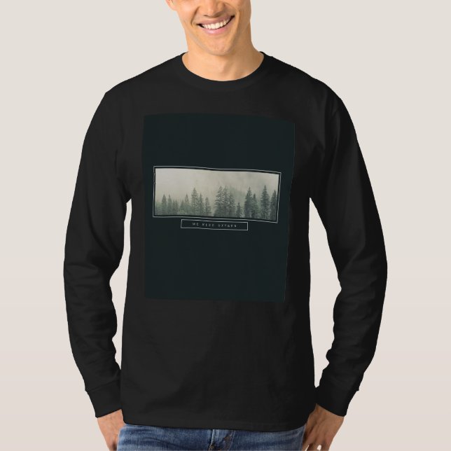 Schöne Waldgestaltung  T-Shirt (Vorderseite)