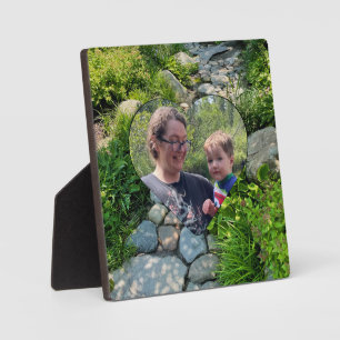 Schöne Waldschablone Foto Sonnenlichtbäume Fotovor Fotoplatte